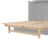 Full Size Murphy Bed With Large Drawers, Space Saving Design - Gray - Image 7
