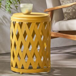 Selen - Side Table - Yellow