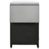Versatile Outdoor Cabinet With Folding & Expandable Work Surfaces, Ample Storage Space, And Lockable Wheels - Matte Black - Image 22