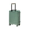 20" Carry On Luggage Lightweight Suitcase Tsa Lock USB Port Luggage Wheel Lock Artificial Leather Top Handle Spinner Wheels - Green - Image 8