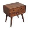 Avora - 3 Drawer Nightstand - Brown - Image 4