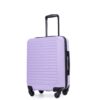 20" Carry On Luggage Lightweight Suitcase, Spinner Wheels - Lavender Purple - Image 8