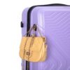 3 Piece Luggage Sets Lightweight Suitcase With Two Hooks, Spinner Wheels, Tsa Lock, (20/24/28) - Light Purple - Image 19