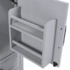 20" Bathroom Vanity With Sink, Bathroom Cabinet With A Door, Door Shelf Storage And Adiustable Foot Pads, A Drawer - Gray - Image 23