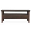 Acadian - Coffee Table With Drawer - Brown - Image 6