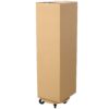 Furniture Moving Dolly, Heavy Duty Wood Rolling Mover With Wheels For Piano Couch Fridge Heavy Items, Securely Holds 500 Lbs (2 Piece Round Platform) - Natural - Image 12