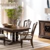 Traditional Arm Chair - Mahogany - Image 6
