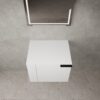 Modern 24" Bathroom Vanity, Suitable For Small Bathroom Spaces - White Oak - Image 5