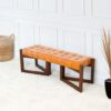Riley - Bench - Brown / Rustic / Tan - Image 7