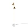 Cone - Glam Floor Lamp - Gold / White - Image 3