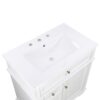 Freestanding 30" Bathroom Vanity With Sink, Soft Closing Door, Tip Out Drawer - White - Image 21