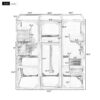 Outdoor Cat House, Diy Cat Enclosure Catio With Double Enter Doors - Light Gray - Image 2