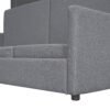 Queen Size Murphy Wall Bed With Cushion - Gray - Image 5