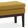 Carlson - Small Ottoman Bench - Marigold - Image 6