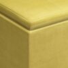 Rockwood - Cube Storage Ottoman With Tray - Dijon Yellow - Image 8