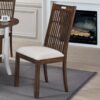 2 Pieces Set Dining Side Chair Rustic Modern Farmhouse Design Retro Design Easy To Assembly - Antique Dark Oak - Image 9