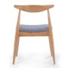 Candescent - Dining Chair With Curved Back And Wood Frame (Set of 2) - Gray - Image 7