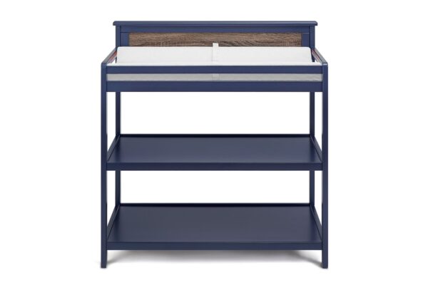Connelly - Changing Table - Midnight Blue / Vintage Walnut