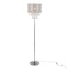 Droplet - Contemporary Floor Lamp - Polished Chrome / Clear - Image 2