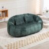 Bean Bag Sofa Lazy Sofa Durable Comfort Lounger High Back Chair For Indoor & Outdoor Use - Emerald - Image 12