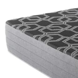 10" Full Smooth Top Foam, Lux Firm Mattress - Black