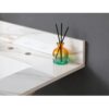 Vanity Top With Undermount Sink And Backsplash - White Marble - Image 10