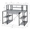 Amiel - All Purpose Writing Desk - Gray - Image 8