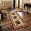 Nature's Nest - 2' X 3' Lodge Area Rug - Polyester, Multi - Image 5