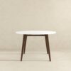 Paloma - Dining Table - Brown / White - Image 3