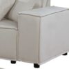Melrose - Modular Sectional Sofa With Ottoman - Beige Linen - Image 4