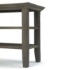 Acadian - Narrow Side Table - Farmhouse Gray - Image 8