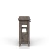 Console Table With Wine Bottle Storage Storage Drawers - Gray - Image 2
