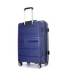 Hardshell Suitcase Double Spinner Wheels Pp Luggage Sets Lightweight Durable Suitcase With Tsa Lock, 3 Piece Set (20/24/28) - Navy - Image 11
