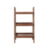 Premium Storage Organizer, 3-Tier Beech Shoe Rack For Entryway, Living Room - Walnut - Image 4