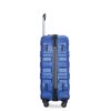 3 Piece Luggage Sets Pc Lightweight & Durable Expandable Suitcase With Two Hooks, Spinner Wheels, Tsa Lock, (21/25/29) - Dark Blue - Image 16