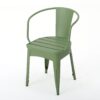 3 Piece Bistro Set With Table And 2 Chairs - Green - Image 6