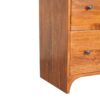 Newton - 3 Drawer Chest - Brown - Image 4