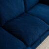 Convertible Combination Sofa, Sofa L Shaped, Sofa With Footstools With Storage Sofa For Living Room, Living Room 3 Seater Combination Sofa - Blue - Image 6