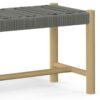 Dahlia - Outdoor Indoor Bench - Gray - Image 7