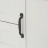 Hall Tree With 3 Hooks, Coat Hanger, Entryway Bench, Storage Bench, 3 In 1 Design, For Entrance, Hallway White - White - Image 7