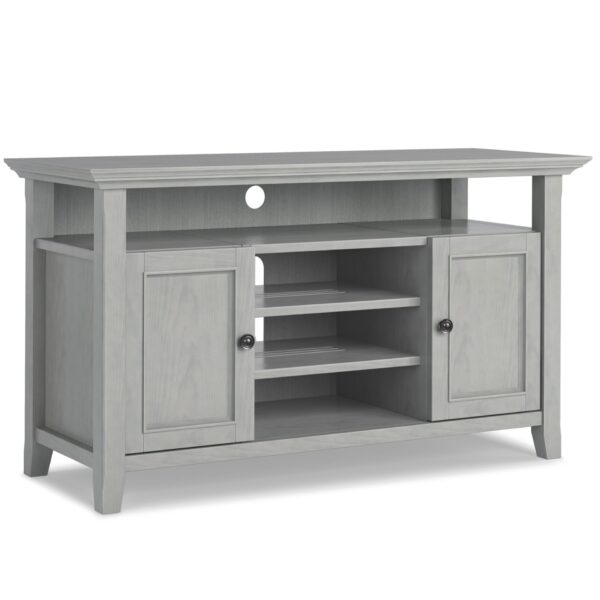 Amherst - TV Media Stand - Fog Gray