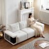 3 Seater Sofa Couch For Living Room, Modern Couches For Small Space, Cat Nest Sofa, For Cat Friendly, Comfy Couch With Waterproof And Cat Scratch Resistant Fabric - Image 17