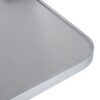 Folding Dog Pet Grooming Table Stainless Steel Frame, Rubber Mat On Board With Adjustable Arm And Clamps Pet Dog Cat Grooming Table - Silver Gray - Image 6