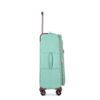 4 Piece Set (16/20/24/28), Softshell Suitcase Spinner Wheels Terylene Luggage Sets Carry On Suitcase Luggage Lightweight Durable Suitcase - Green - Image 7