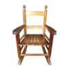 Children's Rocking Chair Indoor Or Outdoor, Suitable For Kids, Durable - Oak - Image 3