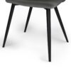 Baylor - Dining Chair (Set of 2) - Dark Gray - Image 6