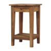 Rope End Table - Brown - Image 7
