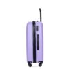 3 Piece Luggage Sets Lightweight Suitcase With Two Hooks, Spinner Wheels, Tsa Lock, (20/24/28) - Light Purple - Image 11