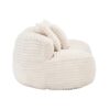 Bean Bag Sofa Lazy Sofa Comfort Lounger High Back Chair For Adults And Kids, Indoor & Outdoor - Beige - Image 20