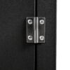 Versatile Outdoor Cabinet With Folding & Expandable Work Surfaces, Ample Storage Space, And Lockable Wheels - Matte Black - Image 26